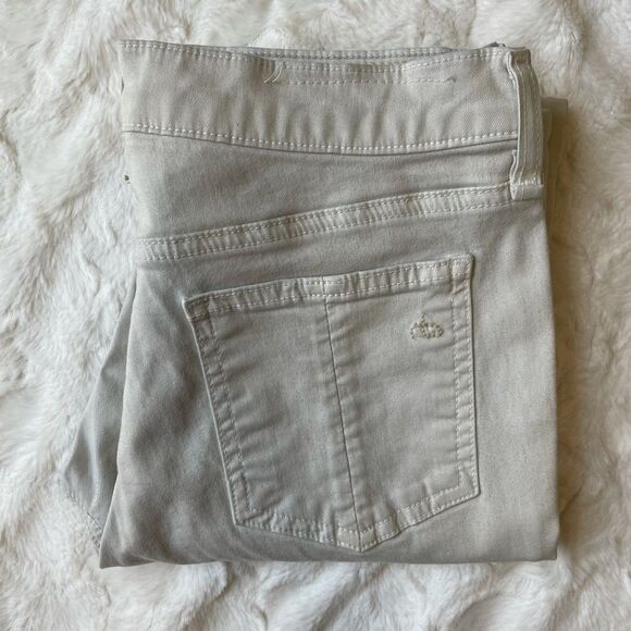 Rag & Bone Cream Moto Zipper Capri - Women’s 27 - Picture 9 of 9